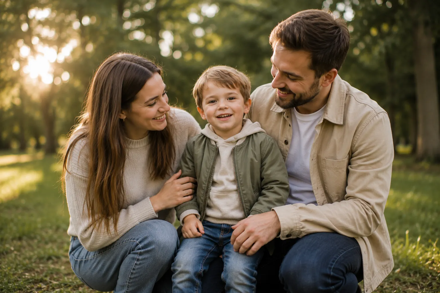 Family Mini Digital Fotoshooting für natürliche Familienfotos